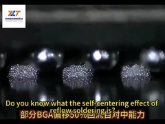 SMTリフロー溶接の 自己中心効果は?